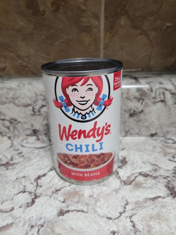 Wendy's Original Chili with Beans, Canned Chili, 15 oz (Pack of 2)