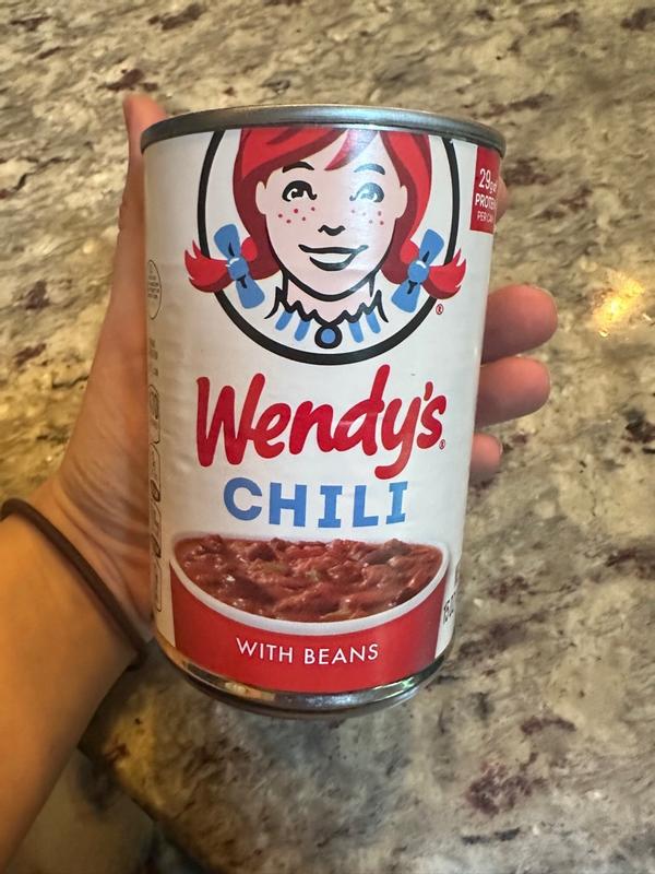 WENDYS CHILI: In A Can Or From The Restaurant? 😮 