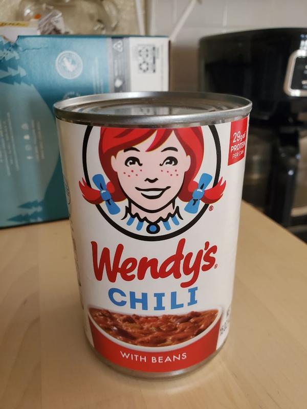 Canned Wendy's Chili To Become Available At Grocery Stores