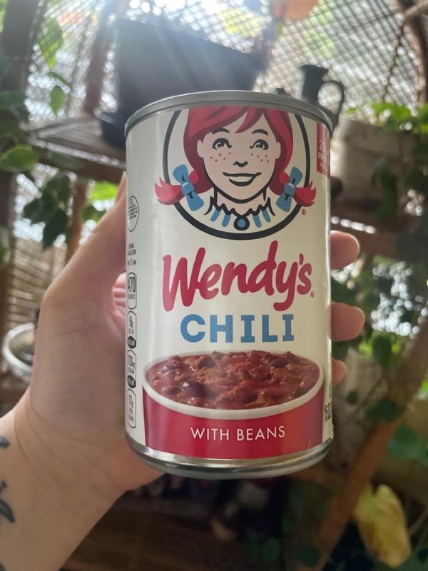 WENDYS CHILI: In A Can Or From The Restaurant? 😮 