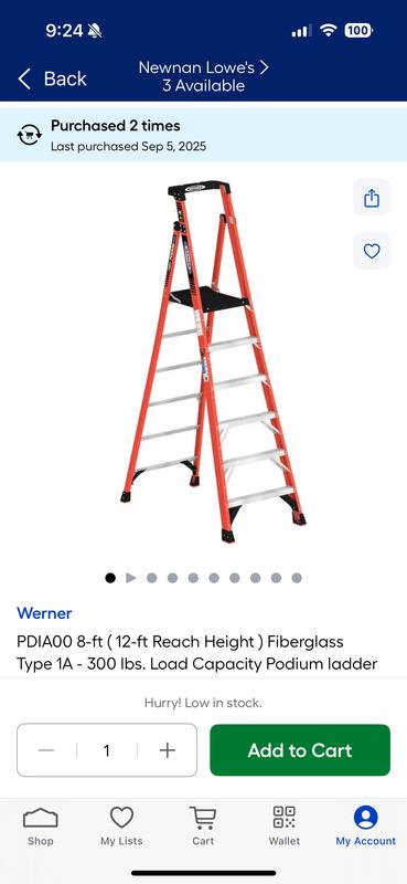 PDIA06 | Step Ladders | Werner