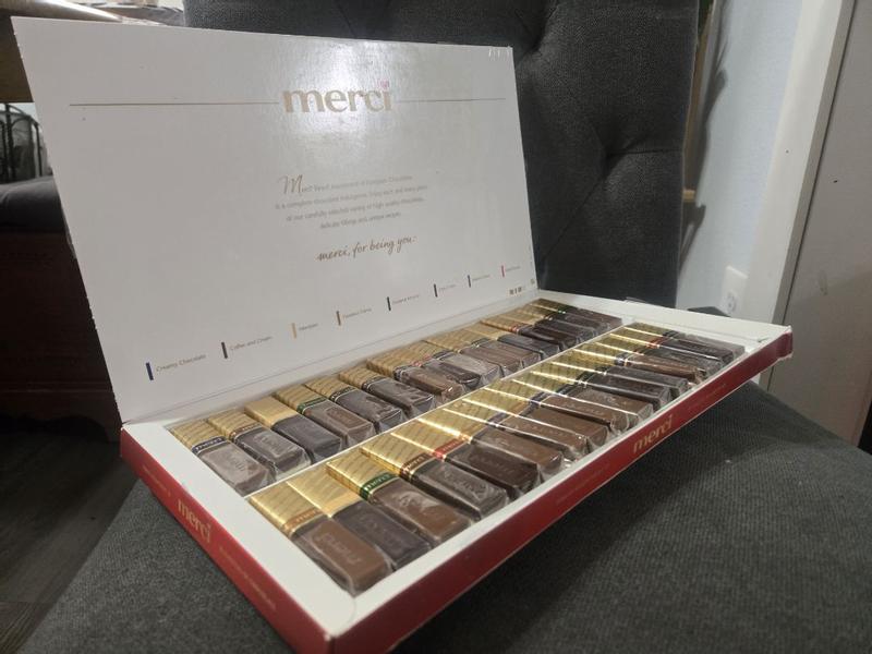 Merci Finest Assorted Chocolates Gift Box, 14.1 oz | Meijer
