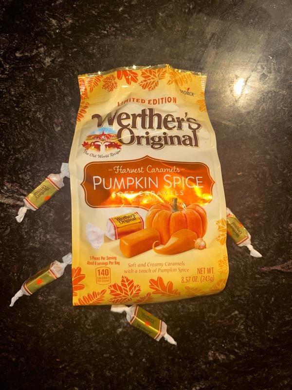 Buy Werther's Original Harvest Soft Caramels, Pumpkin Spice, 8.57