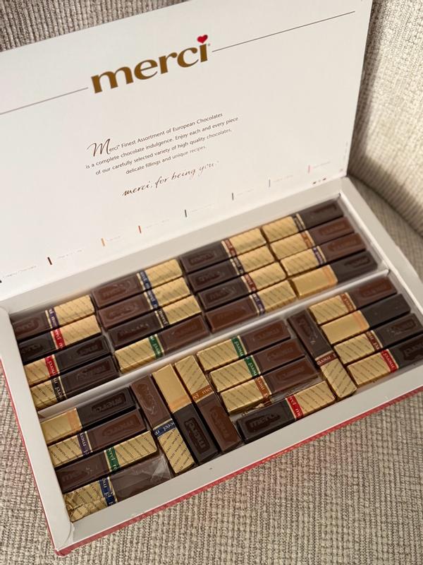 Merci Finest Assorted Chocolates Gift Box, 14.1 oz | Meijer
