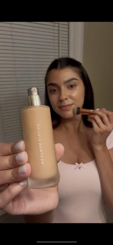 Customer photo for "Love this foundation! Perfect shade match, easy to blend, and beautifully matte,just a little drier than I personally prefer."