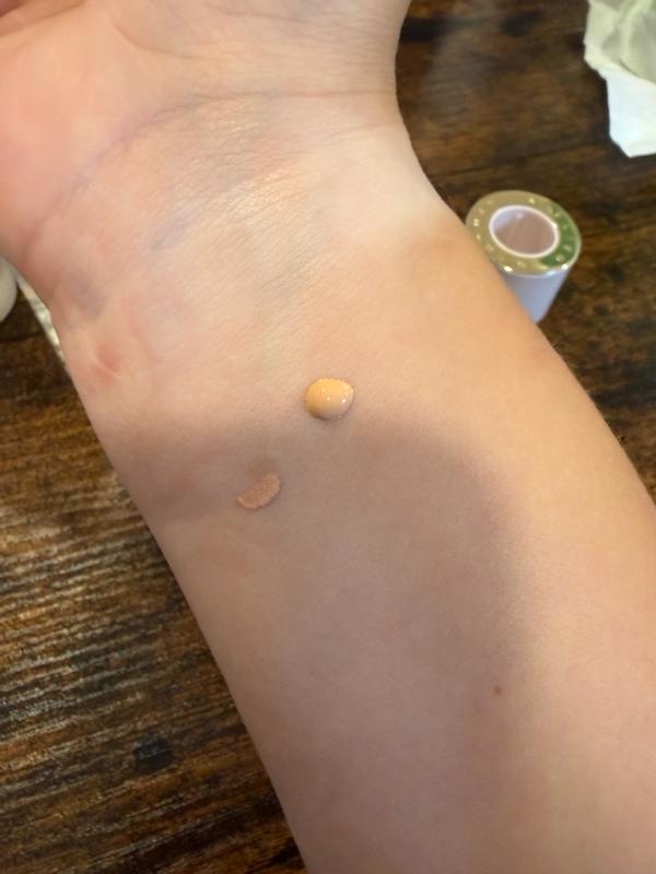 Customer photo for "Blends easily"