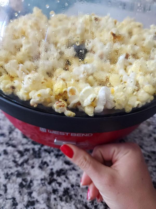 West Bend Stir Crazy dome popcorn popper  Microwave popcorn popper, Best  microwave popcorn, Microwave popcorn