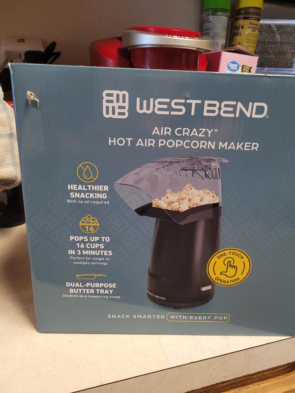 WestBend Air Crazy 4Qt Hot Air Popcorn Machine