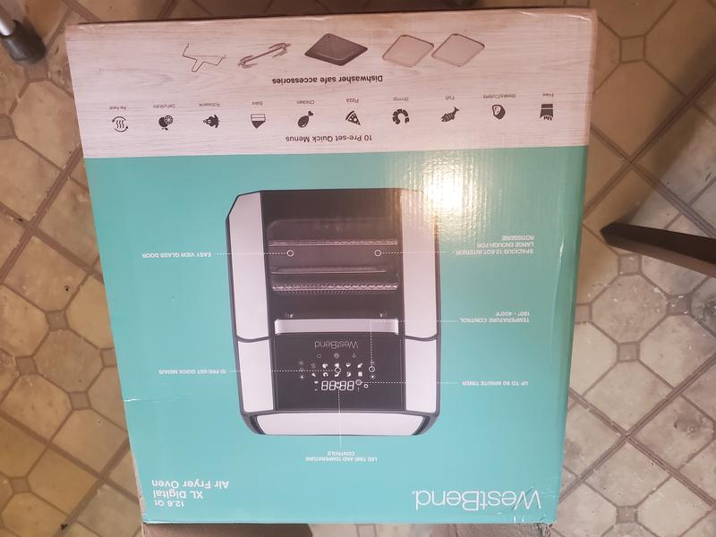 Westbend 12 Qt. Air Fryer Oven, Fryers, Furniture & Appliances