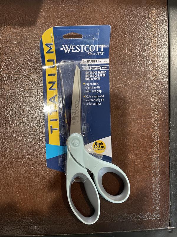 Westcott - Westcott All Purpose Value Scissors, 8 Bent, Pack of 3