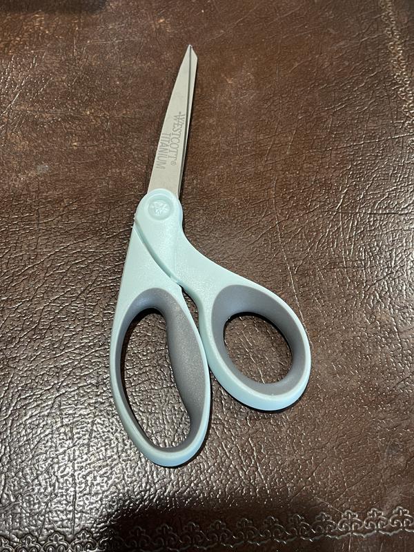 Westcott All Purpose Plus 9 inch Bent Stainless Steel Scissors