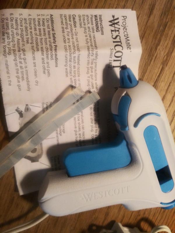 Westcott Premium Safety Mini Hot Glue Gun Set
