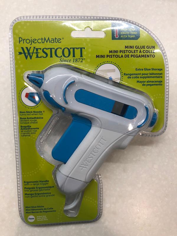 Westcott Premium Safety Mini Hot Glue Gun, Low Temp (16757)