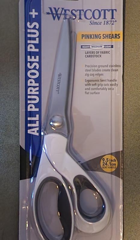 JYTUUL 9.25 Inch Pinking Shears Sharp Stainless Steel Zig Zag