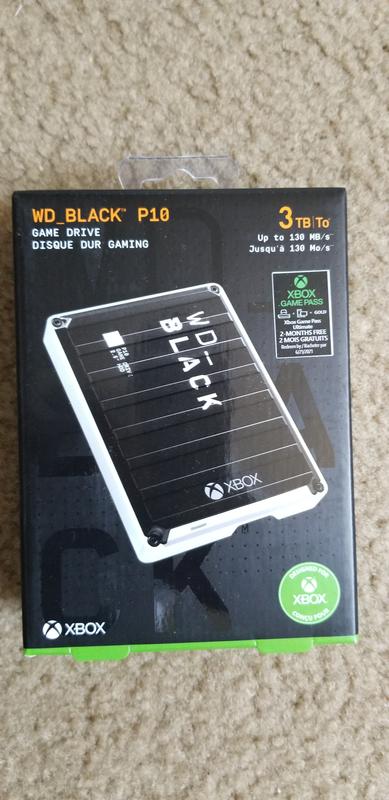 Wd Black P10 Game Drive Storage For Xbox One Portable External Hard Drive Hdd Western Digital