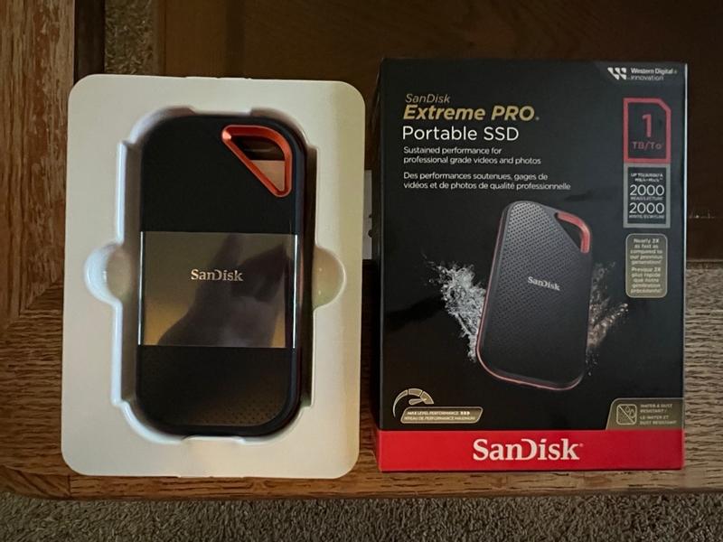 SSD Portable SanDisk Extreme et Extreme Pro V2 : jusqu'à 2 To et 2