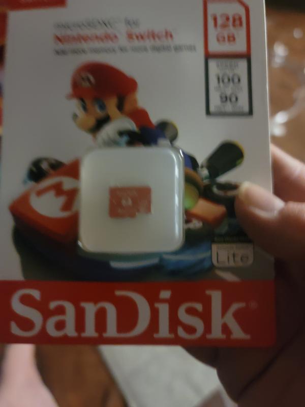 Sandisk 128GB Micro SD Card for Nintendo Switch Overview 