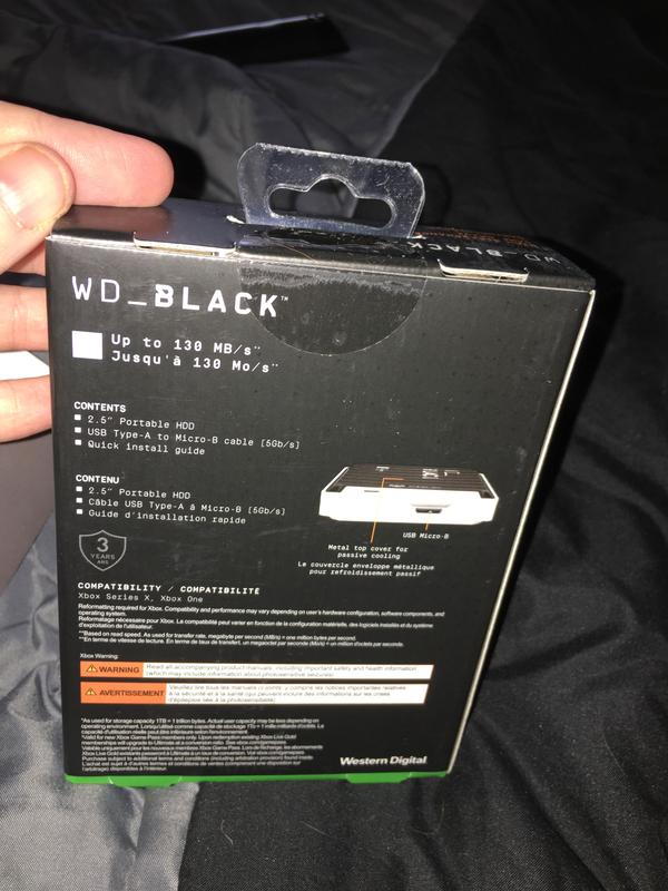 Wd Black P10 Game Drive For Xbox Western Digital Store