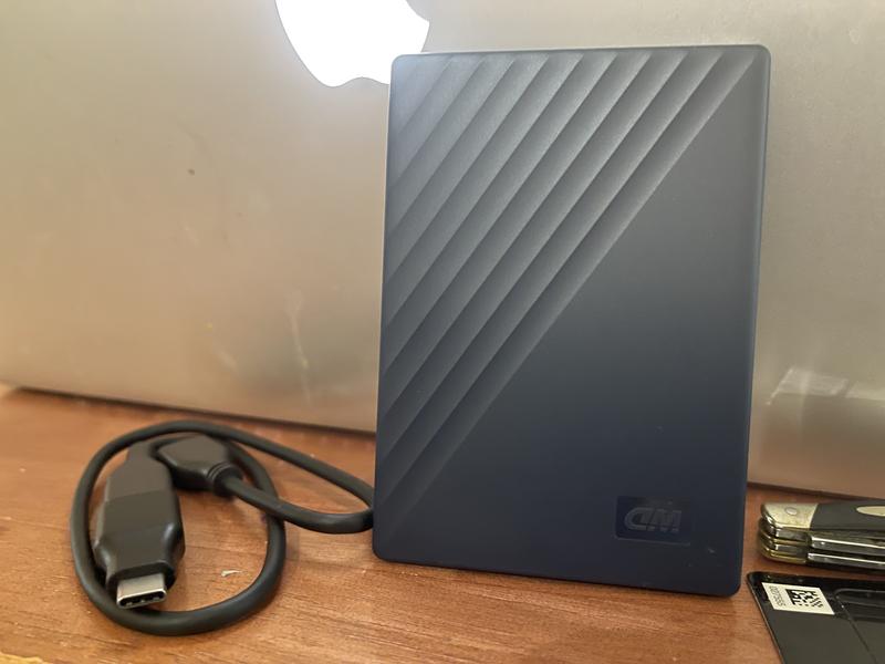 WD 5TB My Passport for Mac USB 3.2 (Gen1 Type-A) External Hard