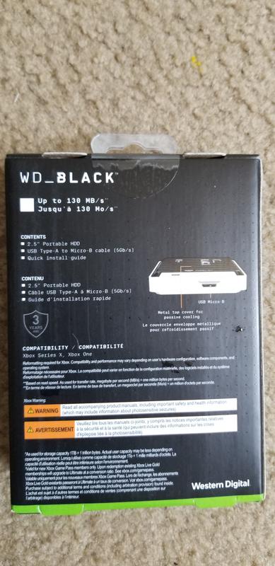 Wd Black P10 Game Drive For Xbox Western Digital Store