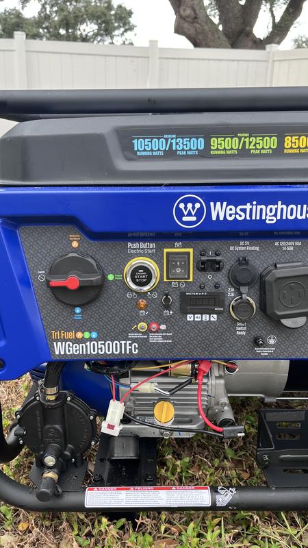 Control panel, electric start-I like that!!