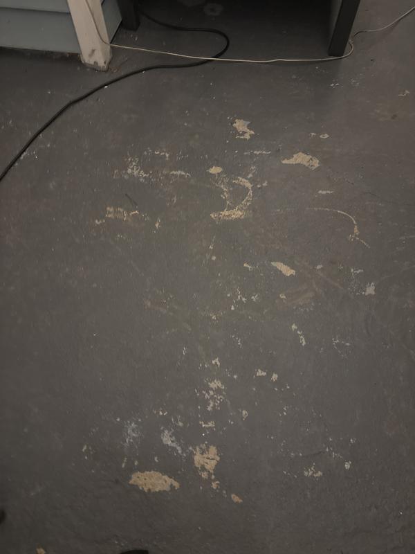 Tested on concrete paint from about 3-6 inches away