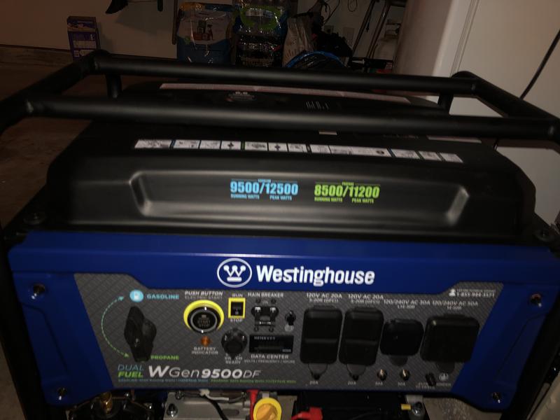 Westinghouse EGD-WGEN9500DF-GTKIT WGen9500DF - 9500 Watt Electric