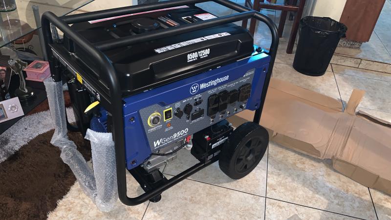 Westinghouse Wgen9500df Generator Dual Fuel Westinghouse Outdoor Equipment