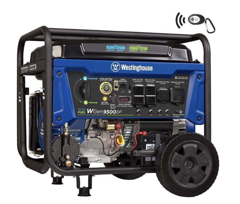 Propane electric best sale generator