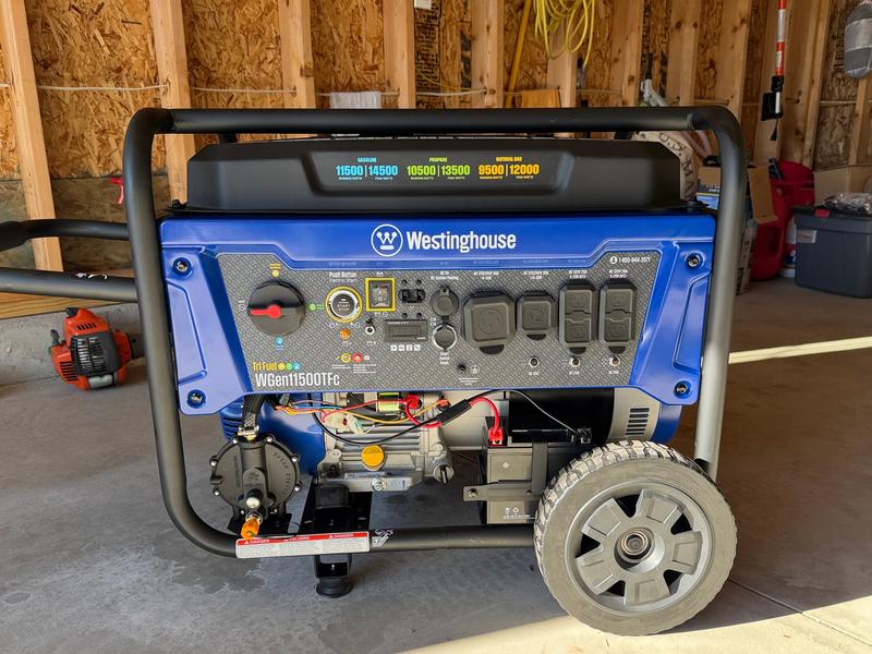 My New Westinghouse tri-fuel