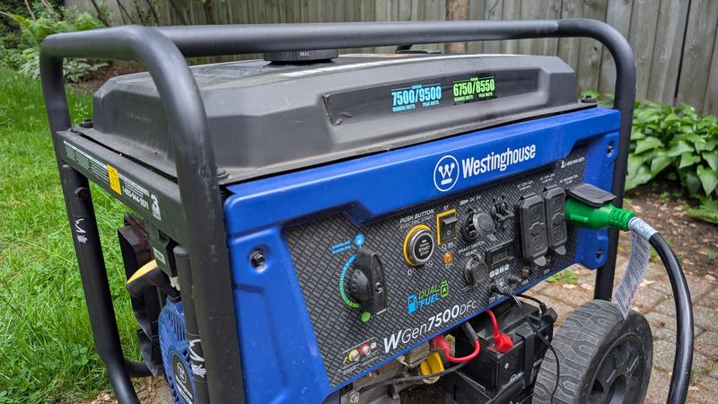 Generator in action.