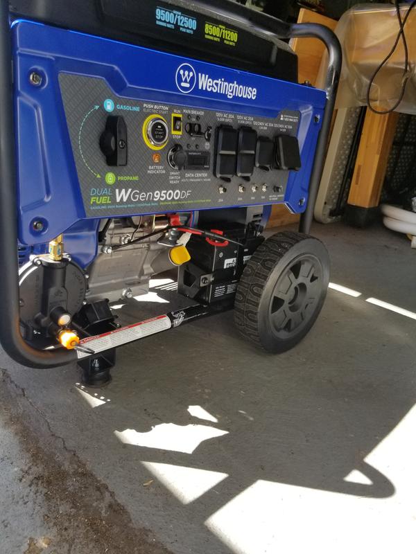 Westinghouse Wgen9500df Generator Dual Fuel Westinghouse Outdoor Equipment