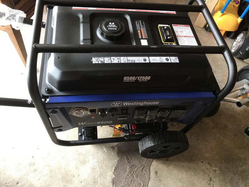 Westinghouse Wgen9500df Generator Dual Fuel Westinghouse Outdoor Equipment