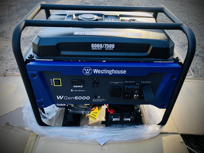 Westinghouse | WGen6000 Generator | Westinghouse Outdoor