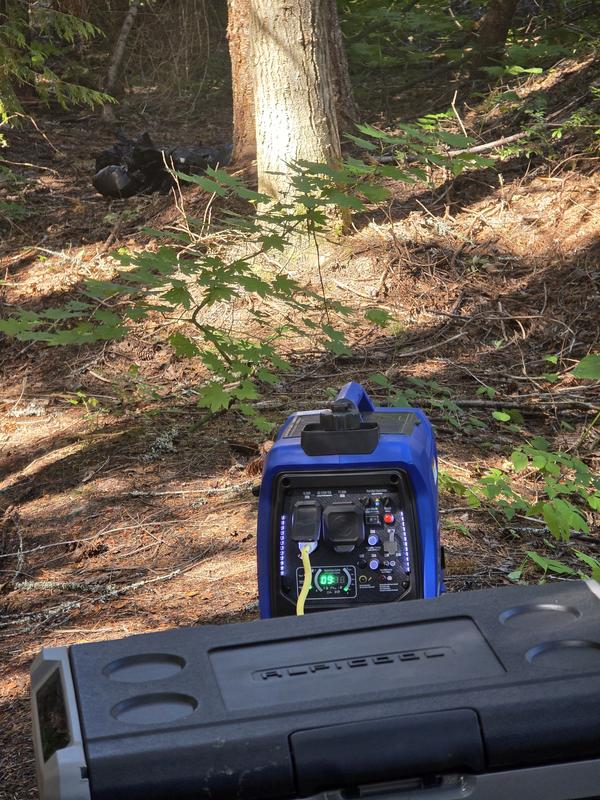 Running our fridge/cooler