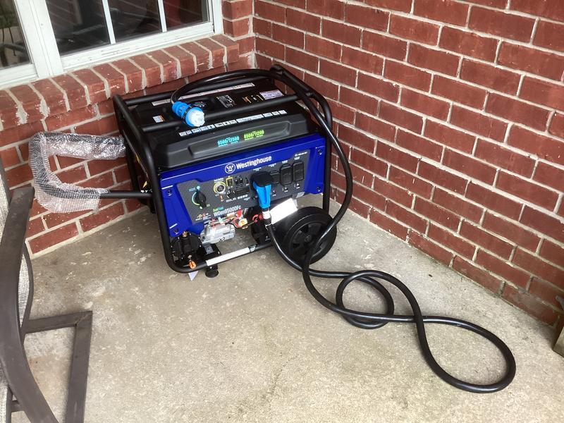 Westinghouse WGen9500DF Generator - Dual Fuel