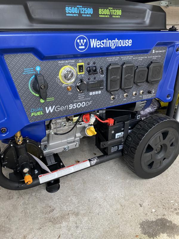 Westinghouse Wgen9500 Generator Westinghouse Outdoor Equipment