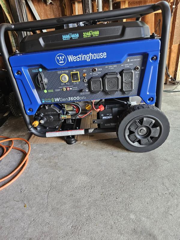 Westinghouse, WGen3600DF Generator - Dual Fuel