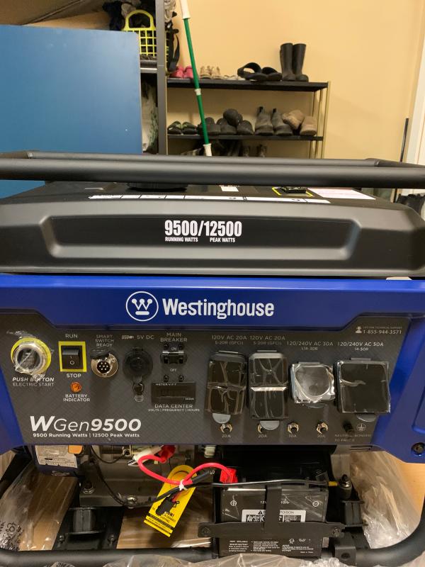 Westinghouse Wgen9500df Generator Dual Fuel Westinghouse Outdoor Equipment