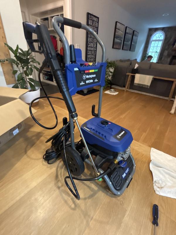 My new electric pressure washer