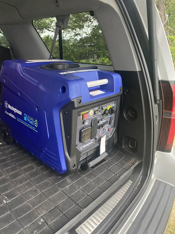Westinghouse IGen4500DFc Inverter Generator Dual Fuel W/ CO