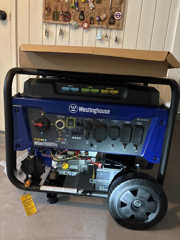 My new Westinghouse WGen11500TFc generator