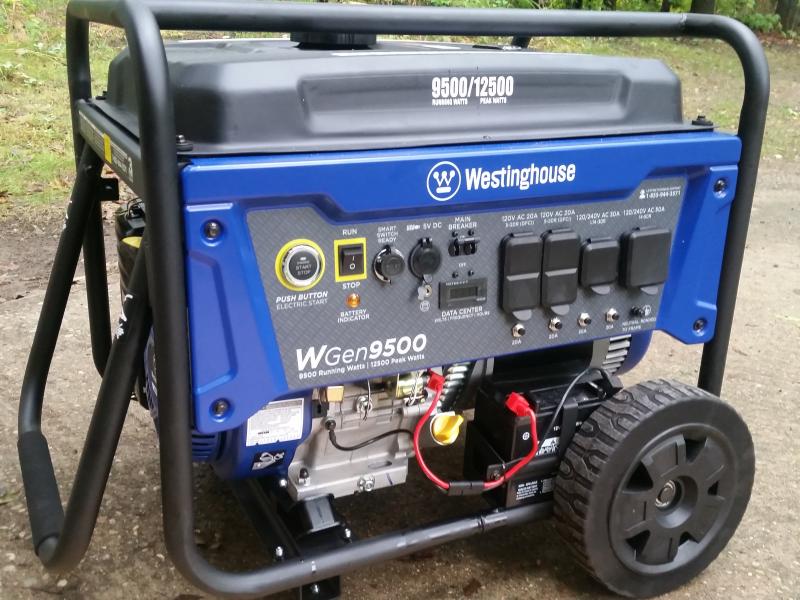 Westinghouse Wgen9500df Generator Dual Fuel Westinghouse Outdoor Equipment