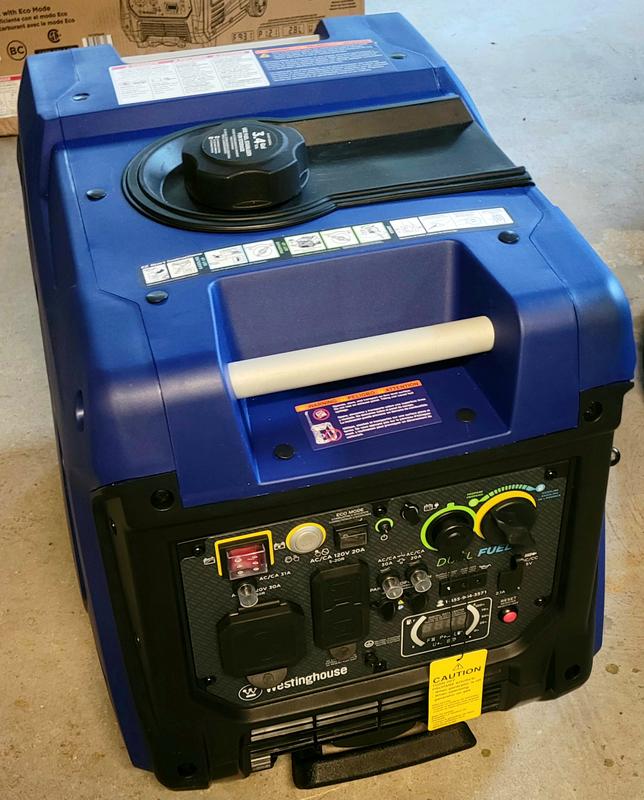 Westinghouse IGen5000DF Inverter Generator Dual Fuel, 51 OFF