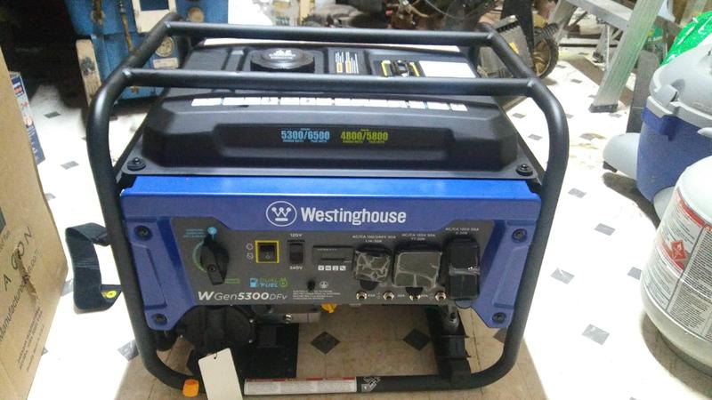 Westinghouse WGEN5300DFC WGen5300DFc - 5300 Watt Electric Start