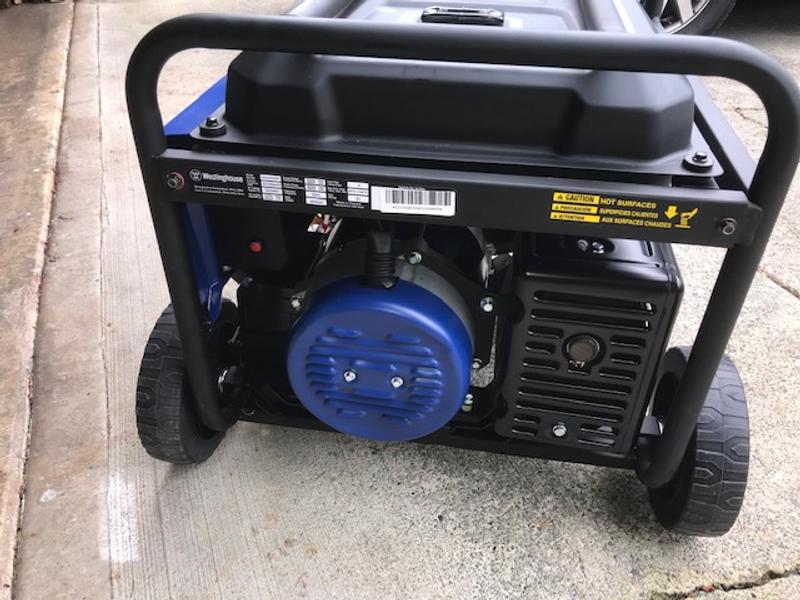 Westinghouse WGEN5300DFC WGen5300DFc - 5300 Watt Electric Start Dual-Fuel  Portable Generator w/ Wireless Remote Start, RV Outlet & CO Sensor CARB