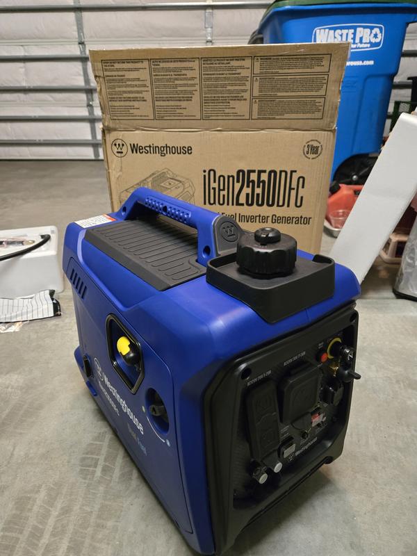 Out of box, added oil and gas, started  right away.