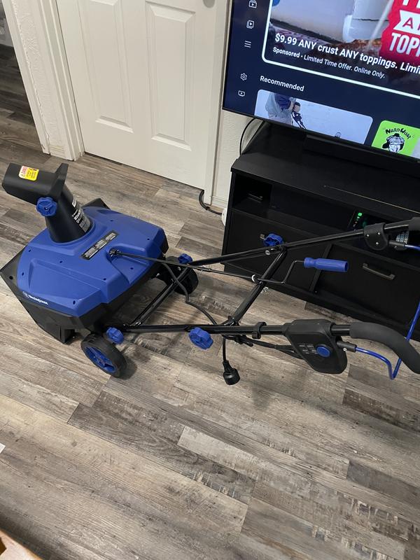 Let’s go blow some snow.