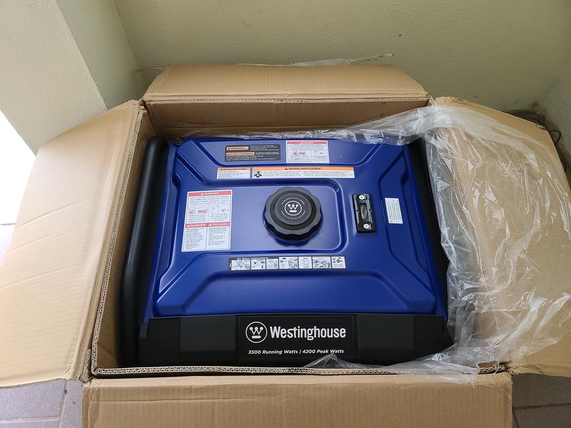 Westinghouse EcoGen10000 - 7600 Watt Open-Frame Electric Start