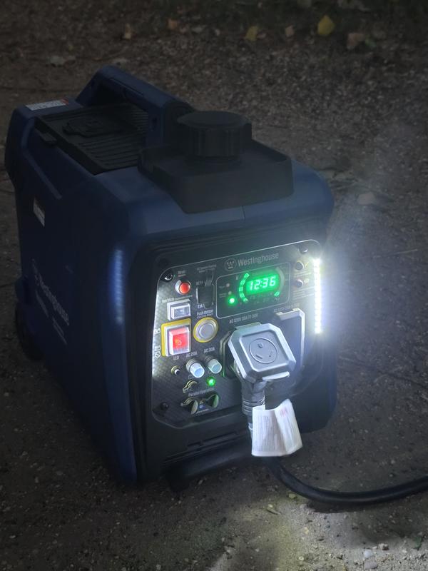Product unbox and in use during the night
